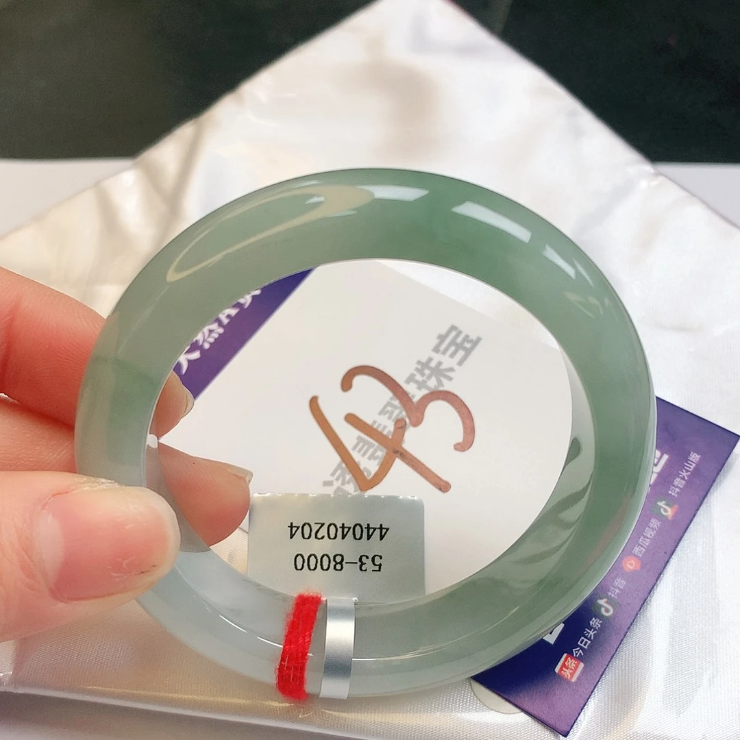 翡翠手镯未镶嵌缅甸天然a货翡翠