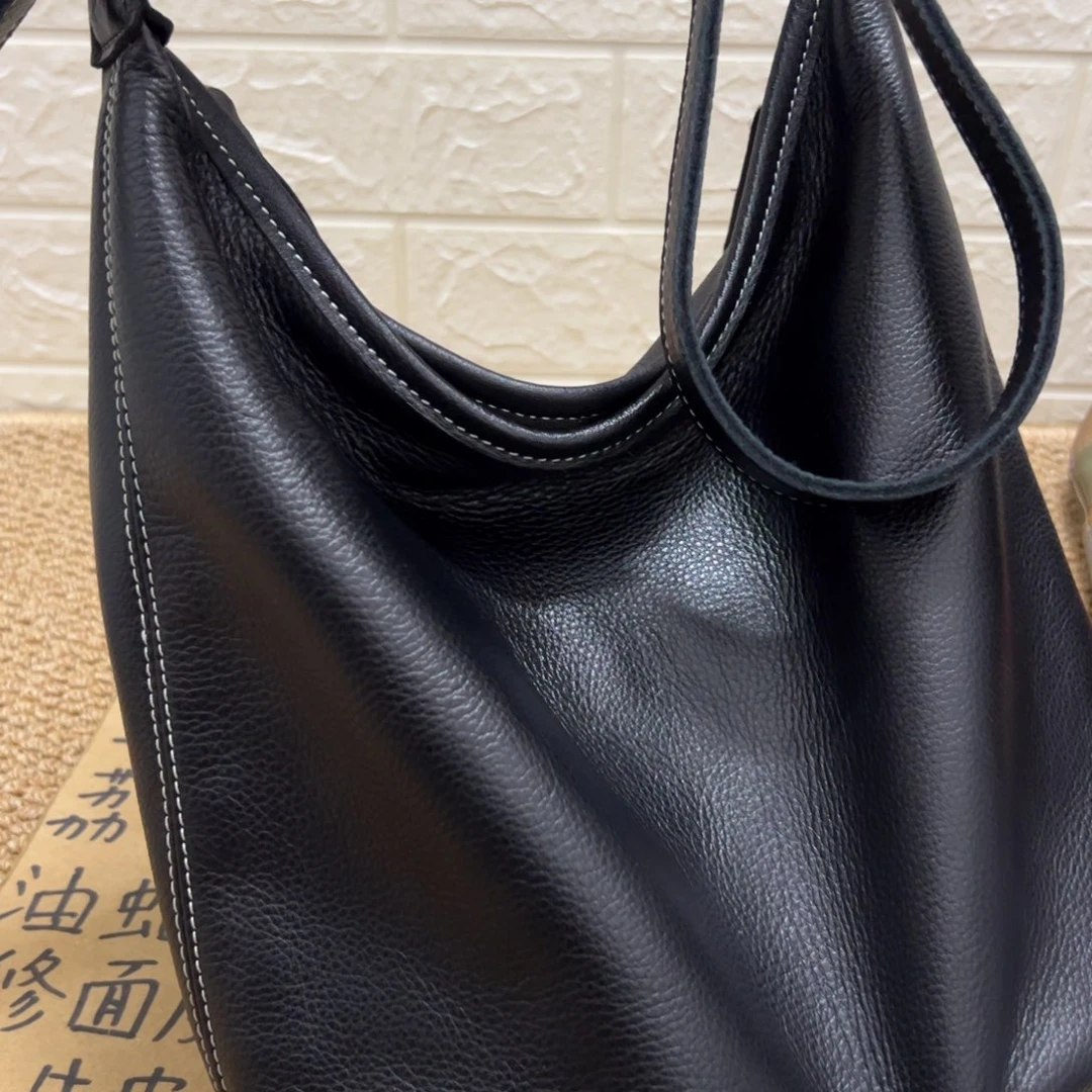 【闪购商品】头层牛皮黑色