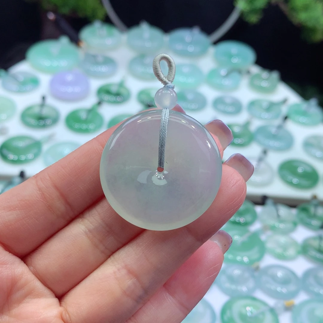 颈饰未镶嵌翡翠9尺寸32.2*5.9