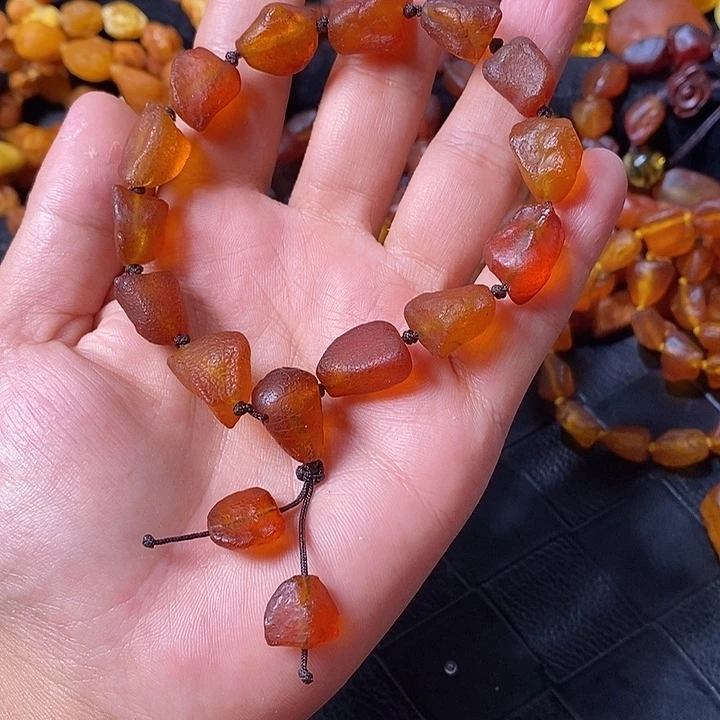 未镶嵌琥珀手链手串