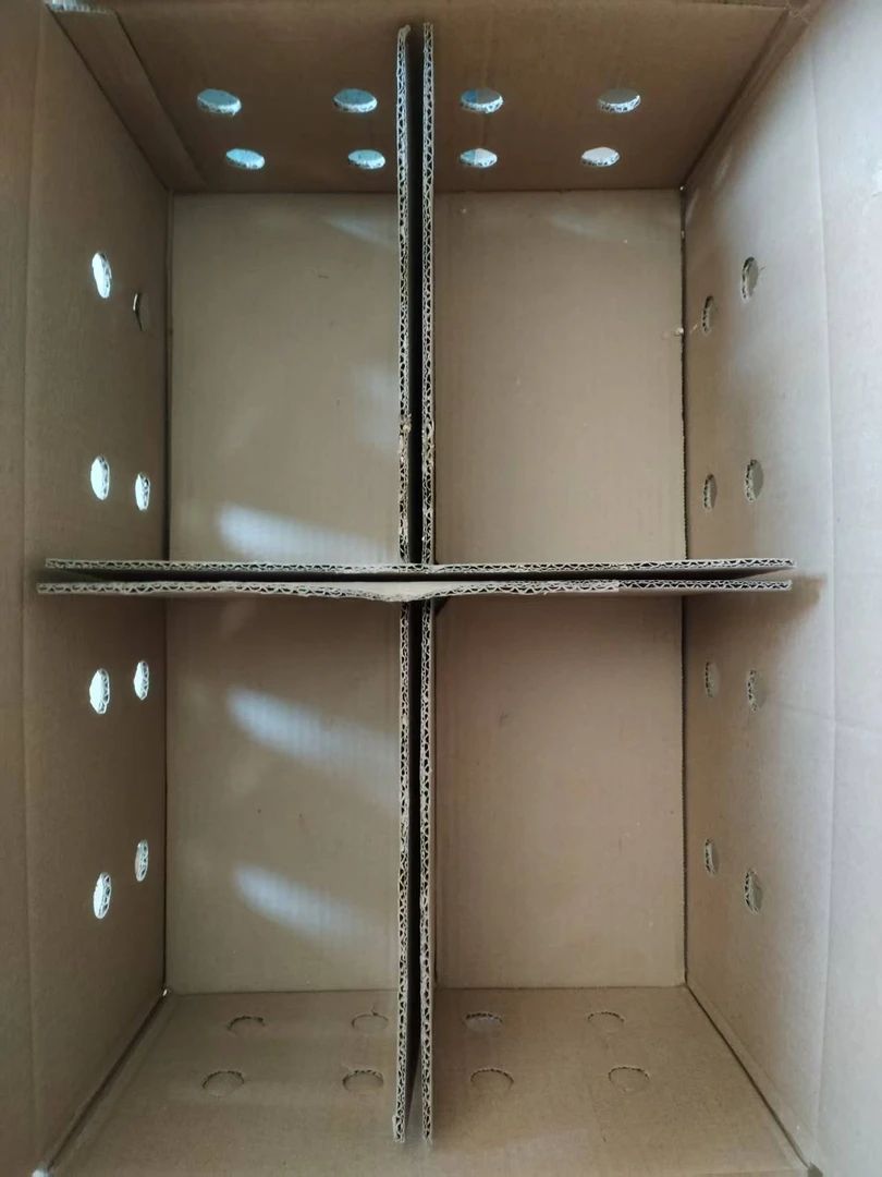 鹊山四宫格纸箱顺丰包邮置物家用简约