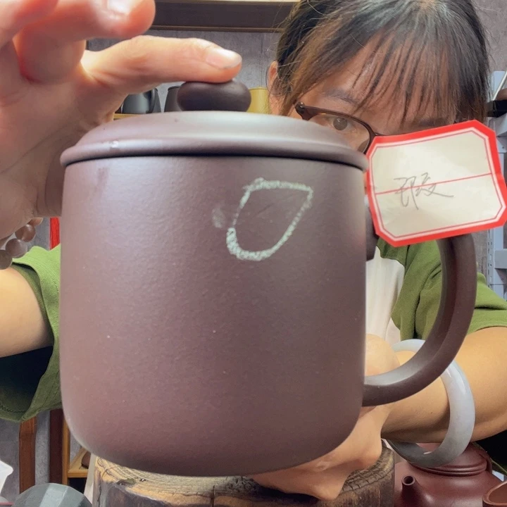 茶杯紫砂原矿紫砂杯