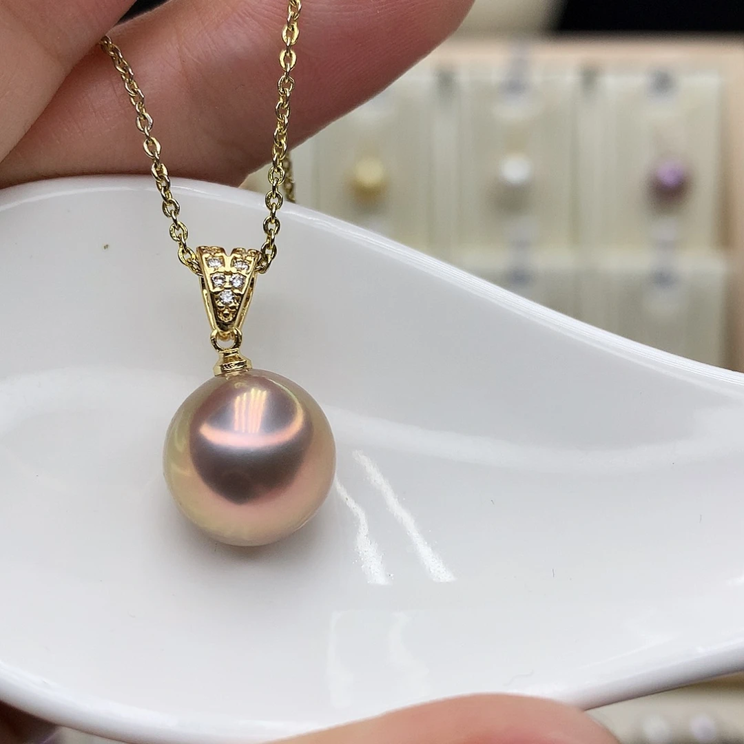 吊坠(赠链)淡水珍珠合金