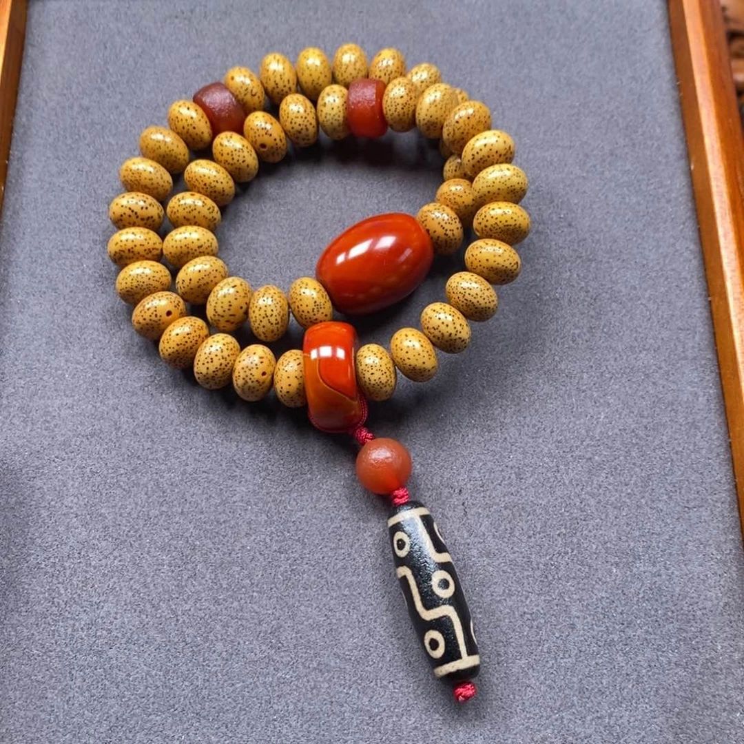 菩提把件未镶嵌星月