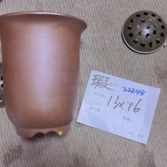紫砂花盆花卉工艺