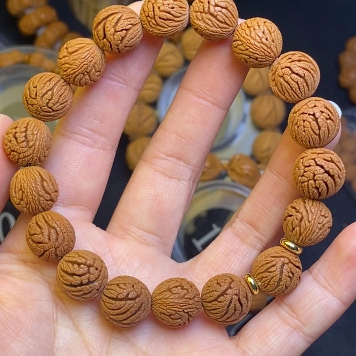 桃核吊坠秦岭龙纹桃核12尺寸