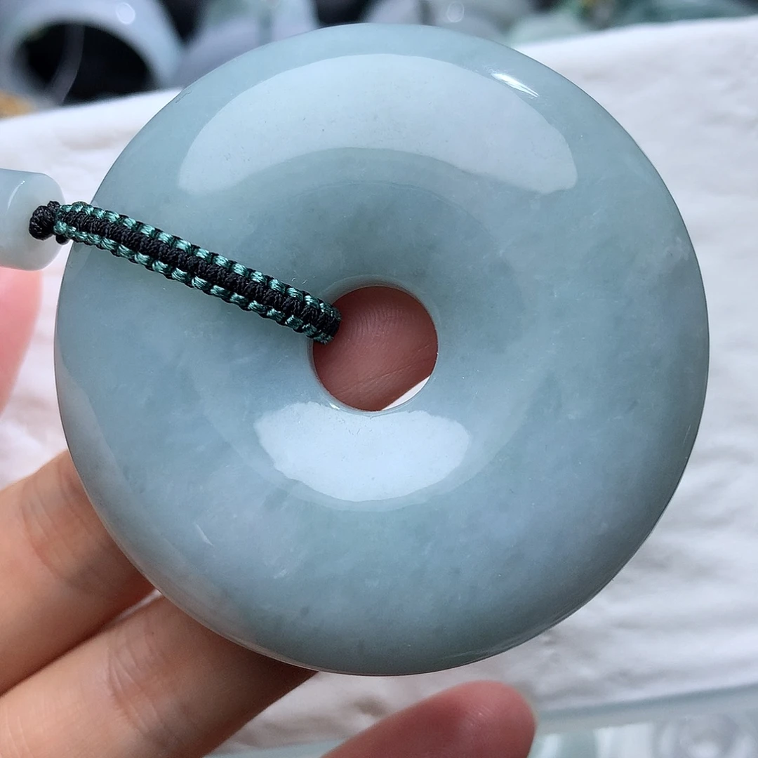 翡翠未镶嵌颈饰366