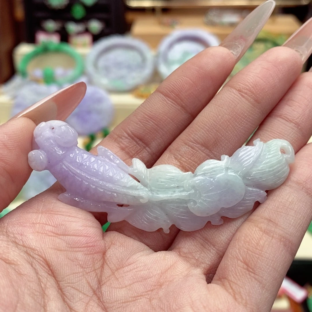颈饰未镶嵌翡翠翡翠吊坠