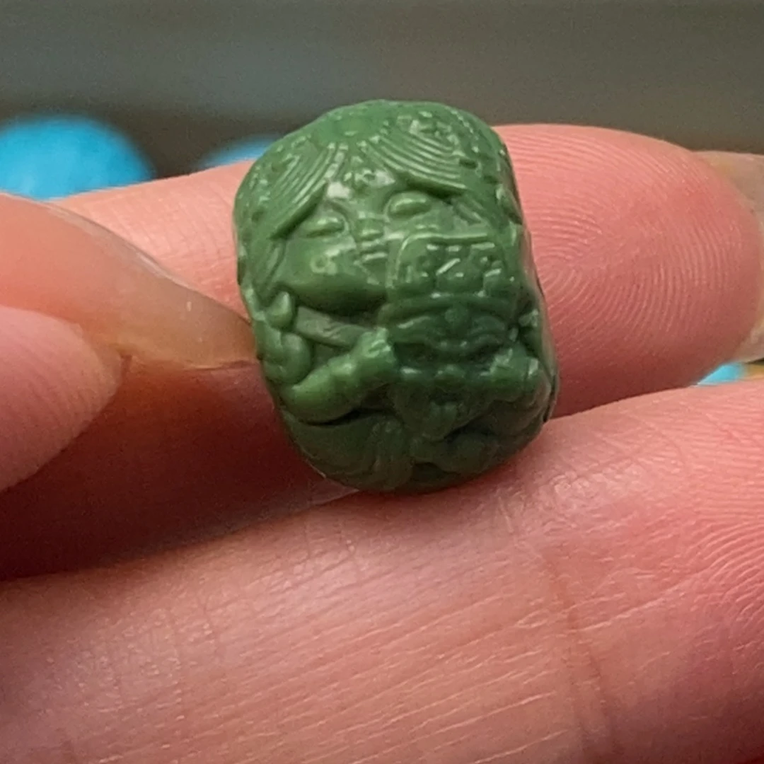 未镶嵌绿松石挂件禅*