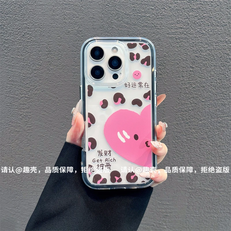 三合一炫彩适用苹果iPhone17/华为荣耀/OPPO/VIVO/小米手机壳爆款