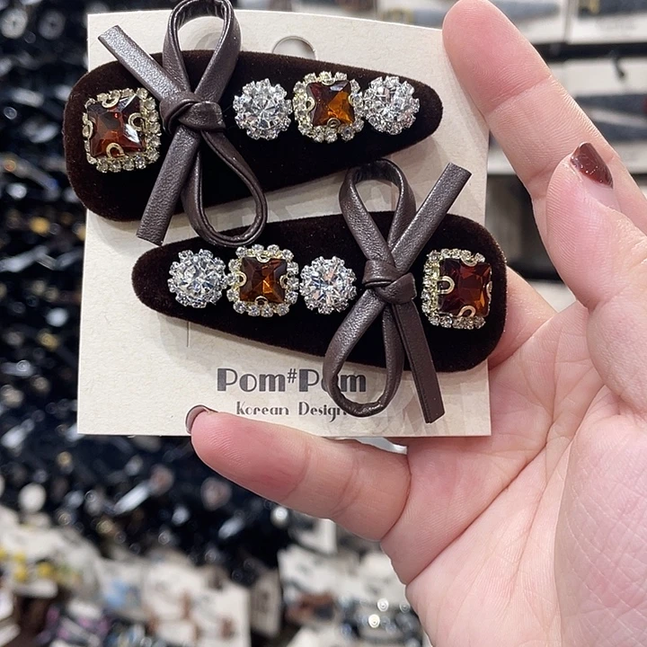 皮质铁合金拜拜夹