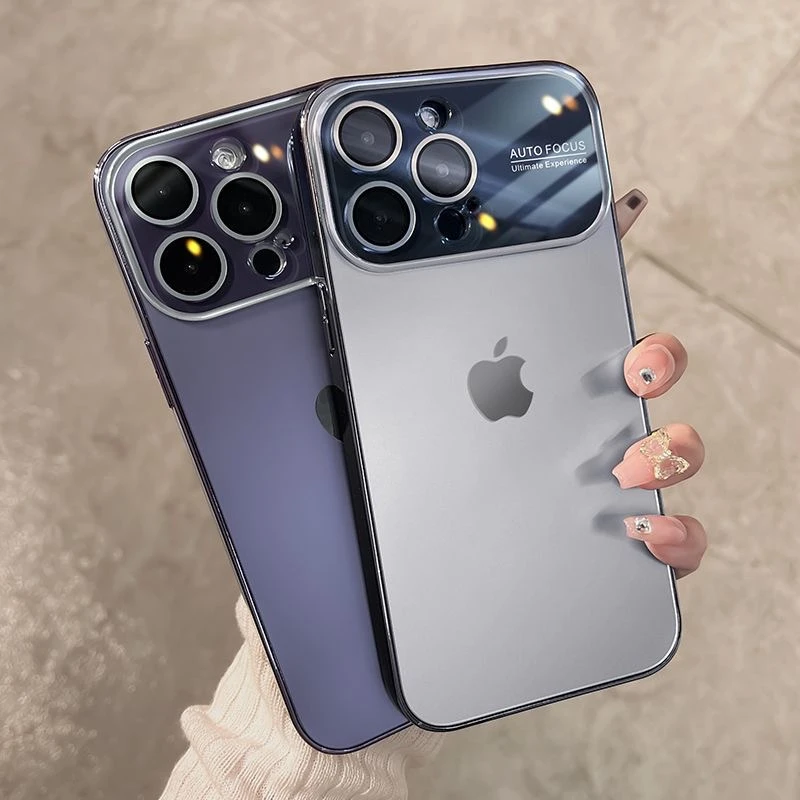 秒变苹果17大视窗原机色苹果16promax防摔手机壳iPhone15/14/13