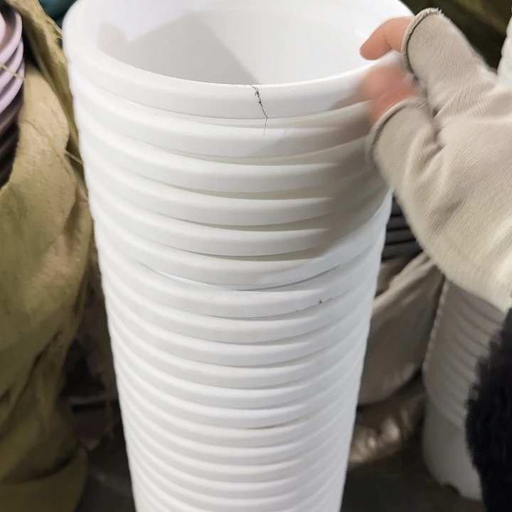 四季2#口径17白色6个无托