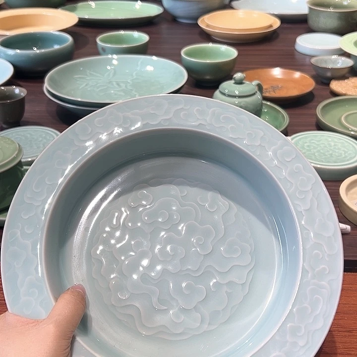 小米茶器龙泉青瓷