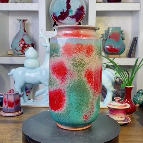 瓷片禹州神后钧瓷原产地~