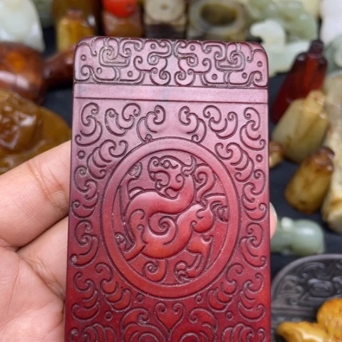 和田玉未镶嵌颈饰56