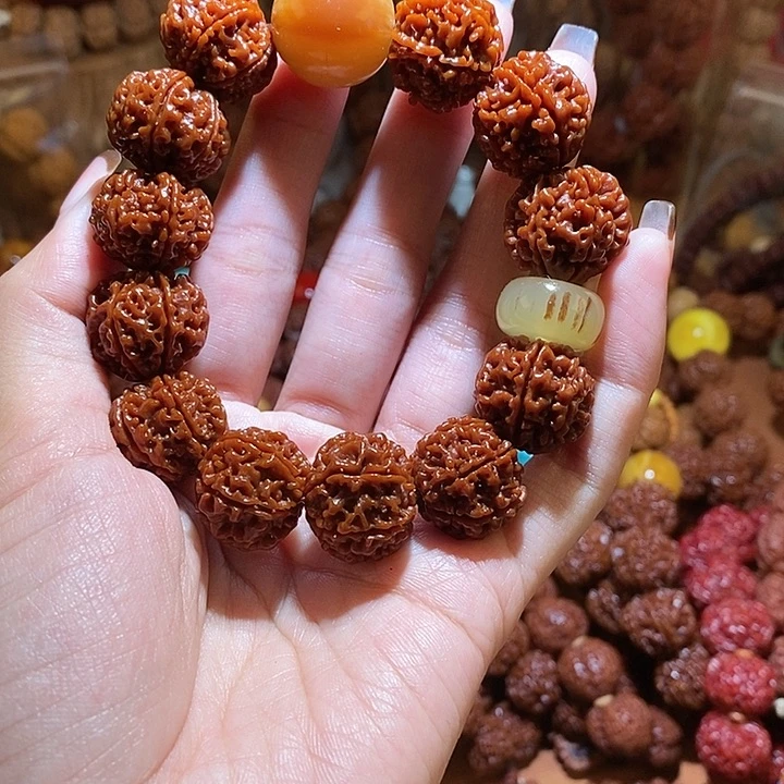 金刚菩提吊坠196玉华yjm ➕平安扣