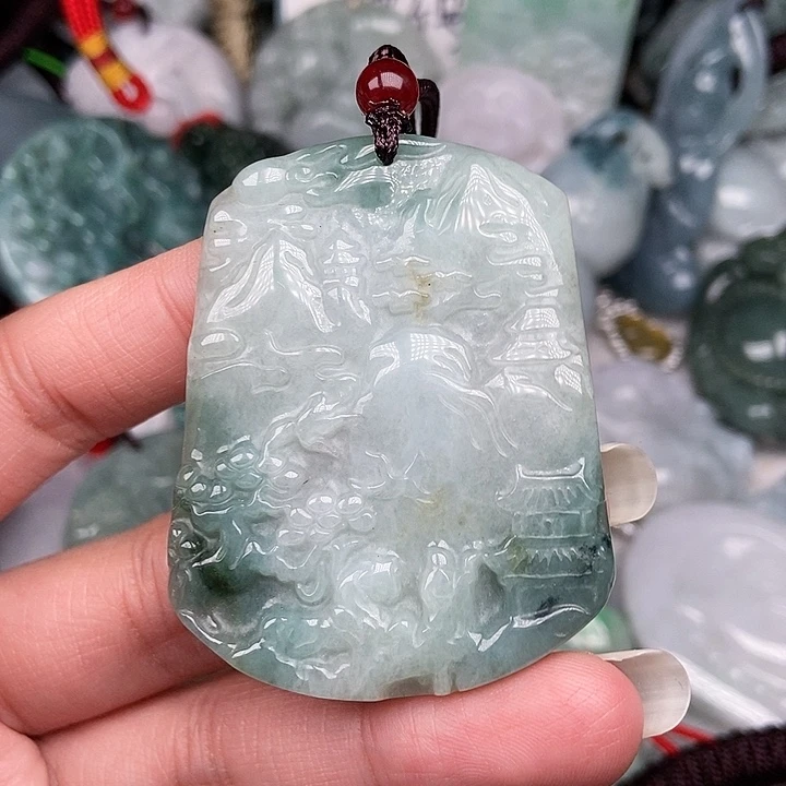 颈饰未镶嵌翡翠翡翠