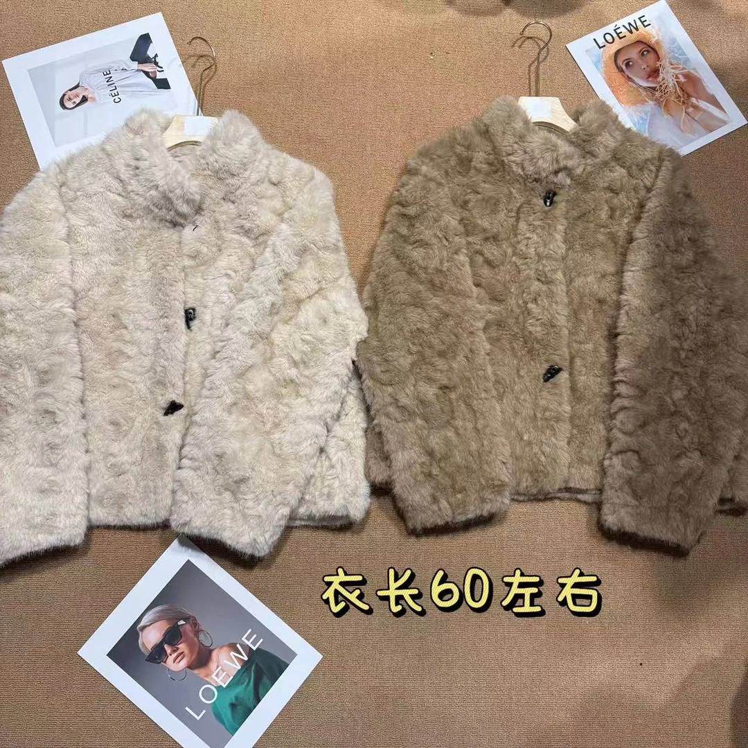 【志玲家】优选25793款毛毛外套