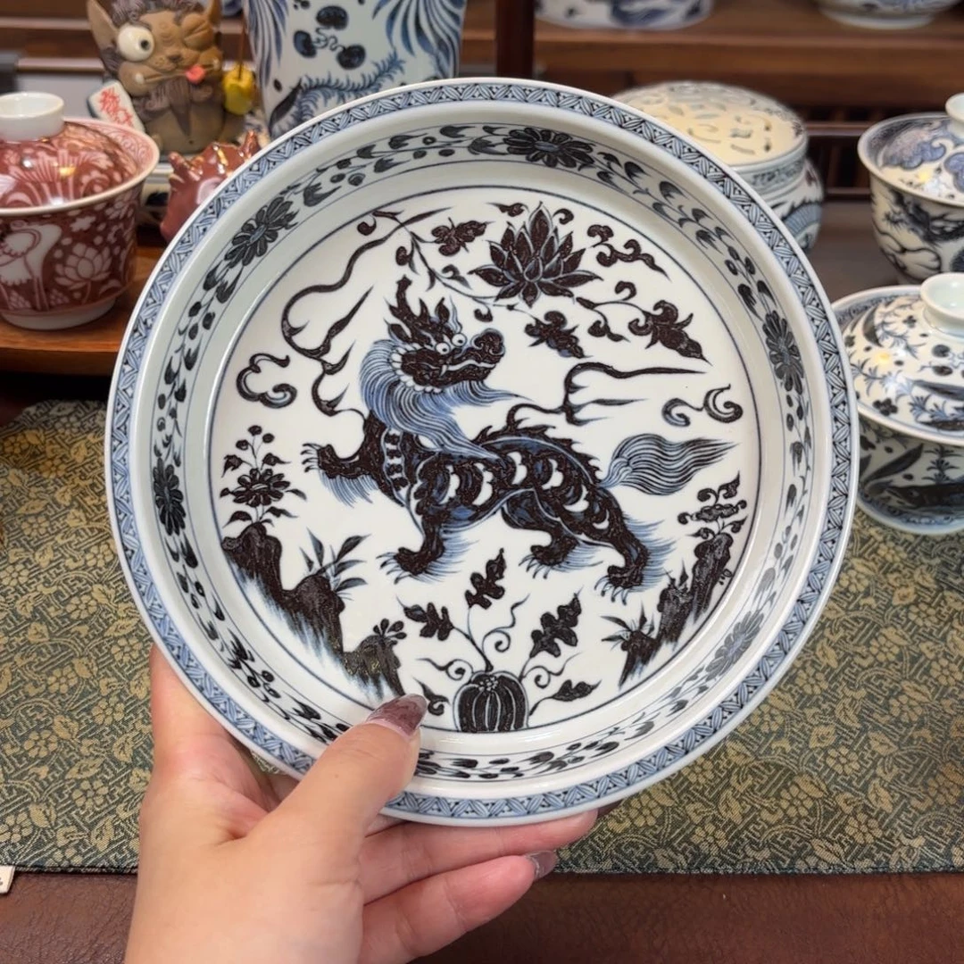 瑞兽盘子博陵造物
