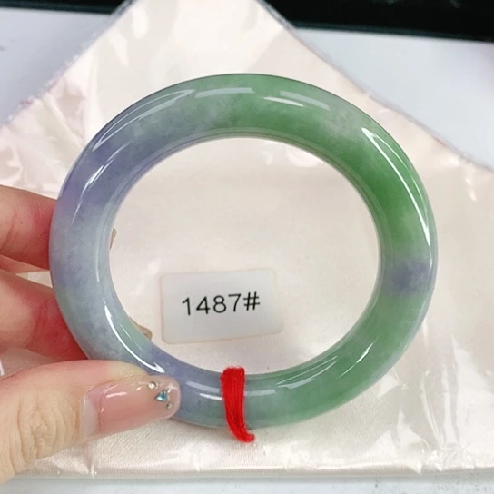 翡翠手镯未镶嵌天然翡翠A货487