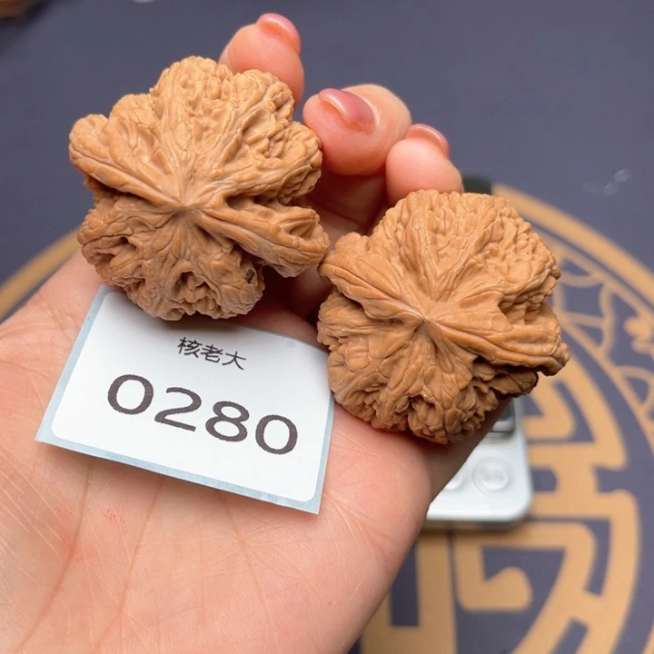 文玩核桃把件42大粗筋 0280