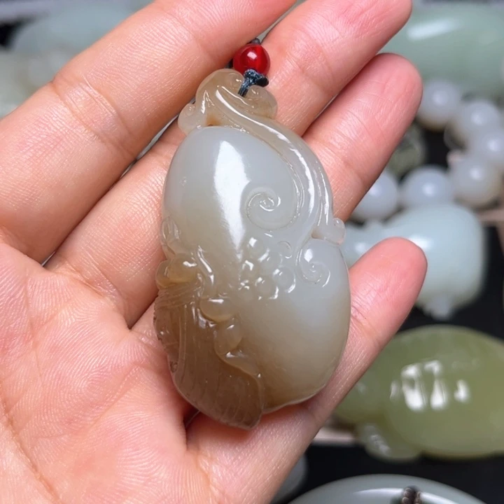 吊坠(不含链)未镶嵌和田玉