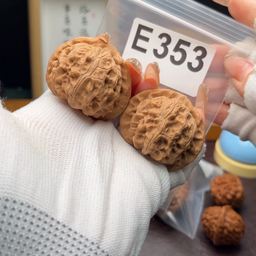 文玩核桃把件43宫灯e353
