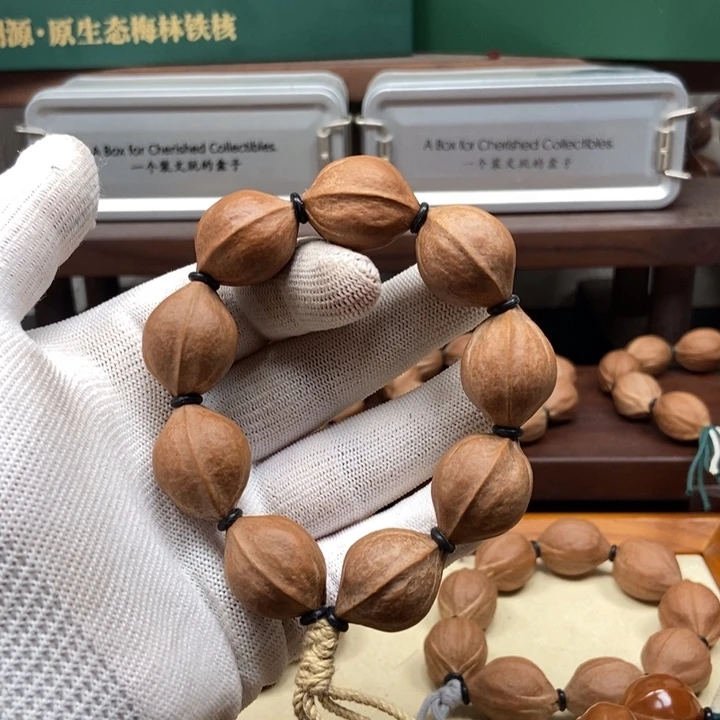 K***g手串橄榄核1926三花