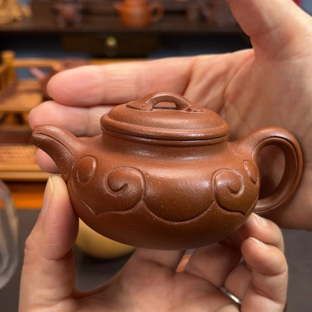 紫砂茶壶宜兴紫砂壶半手工制作