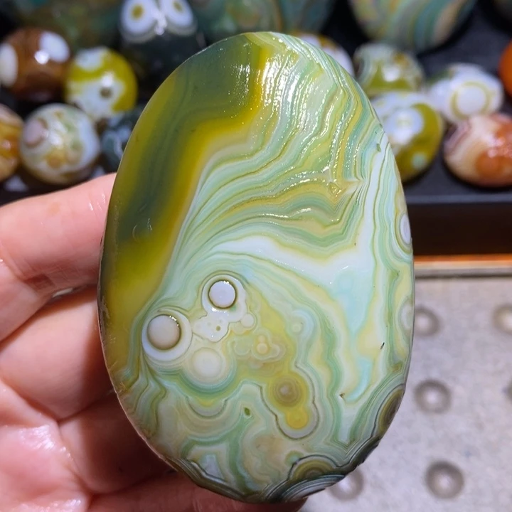 未镶嵌玛瑙/玉髓珠宝半成品118