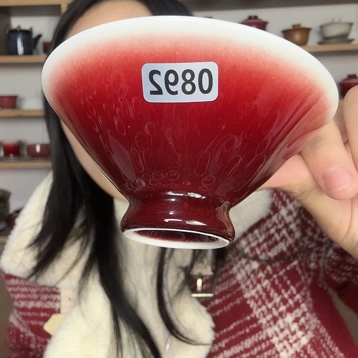 瓷片景德镇郎红陶瓷