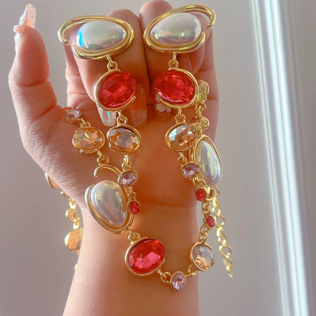 铜合金项链 505-5-15甜美时尚轻奢送礼佳选精致百搭气质简约手工