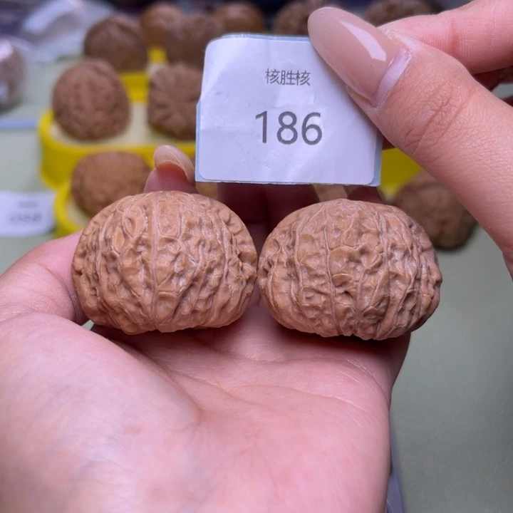 文玩核桃把件南瓜墩39.186