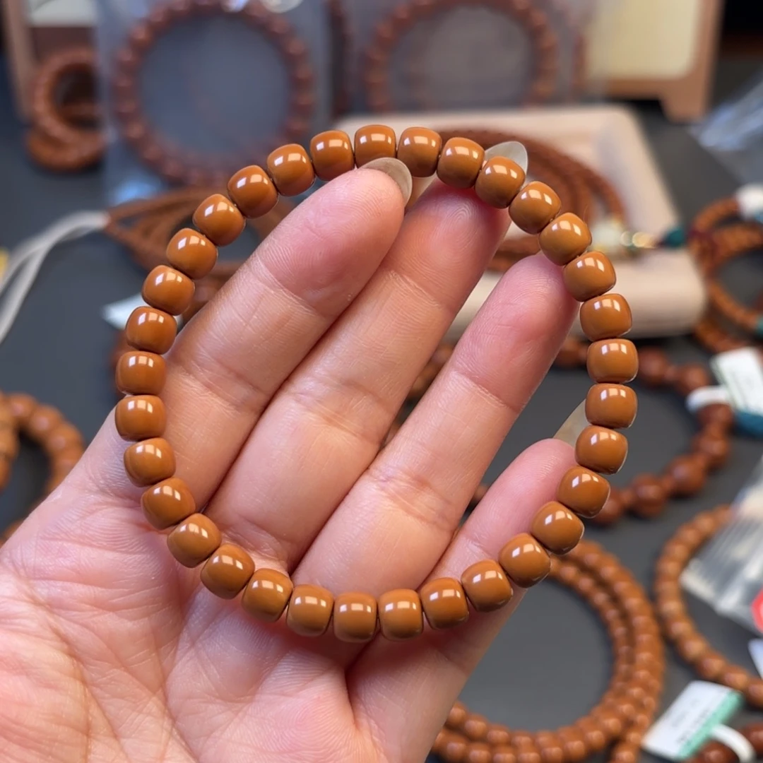 手串/手链橄榄核7.0mm橄榄核尖极限弧单圈