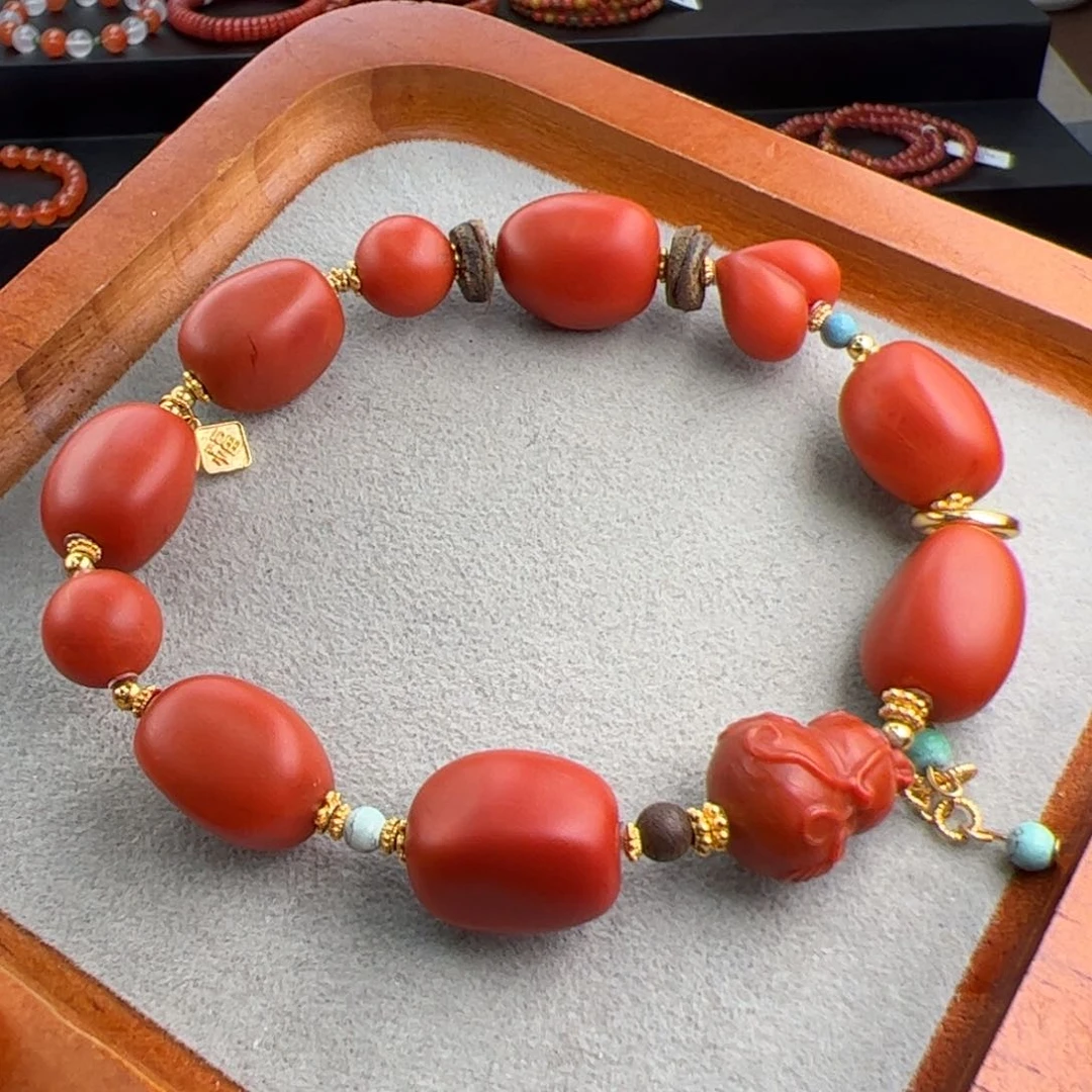 南红玛瑙（保山哑光随型设计13+）未镶嵌