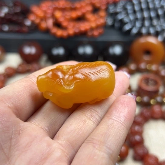 玛瑙/玉髓颈饰未镶嵌5*6