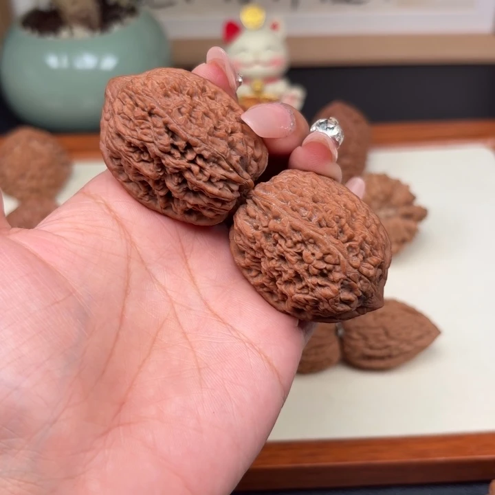 把件文玩核桃全品大蒜头36.5
