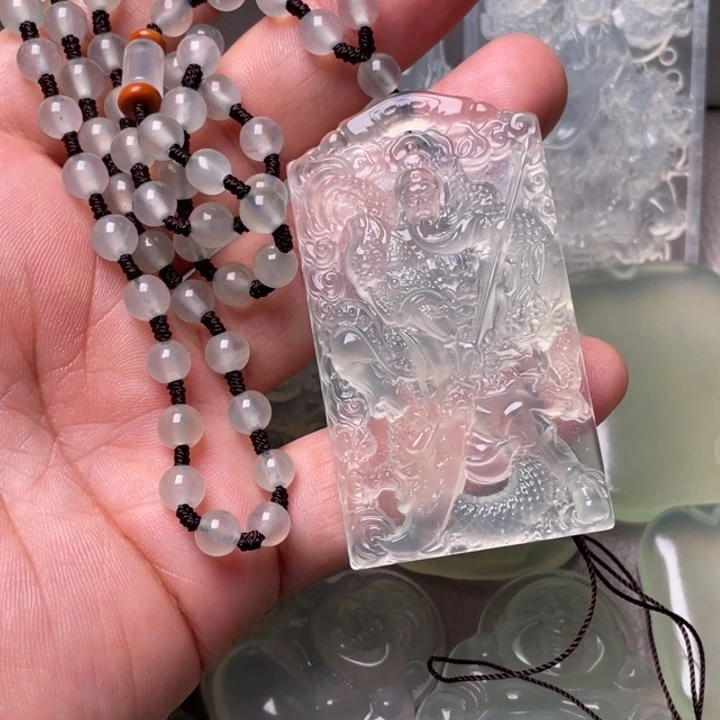 A***芋未镶嵌岫玉吊坠(赠链)