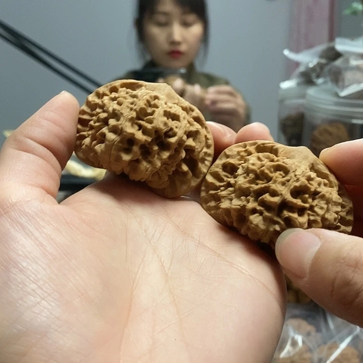 把件文玩核桃52官帽老树