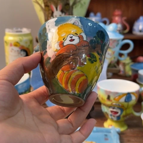 炉景德镇釉下手绘陶瓷