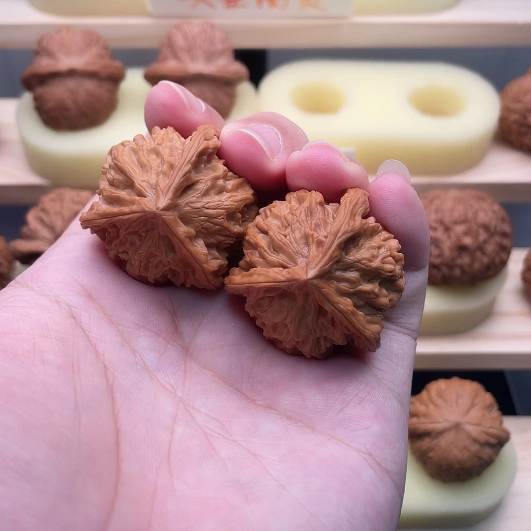 吊坠文玩核桃全品盘山三棱39
