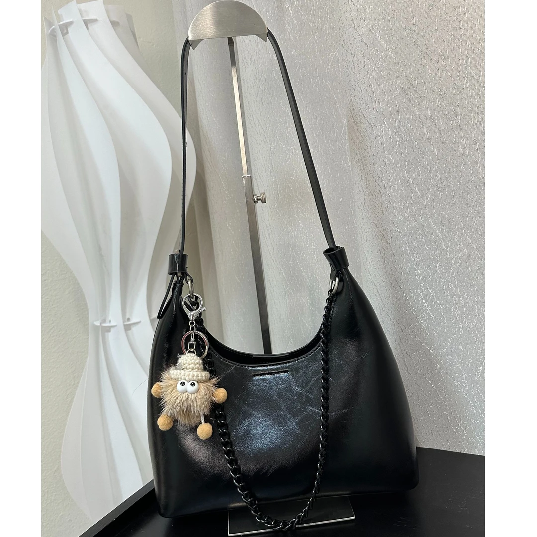 2025早春高级感小众设计链条单肩斜挎包356