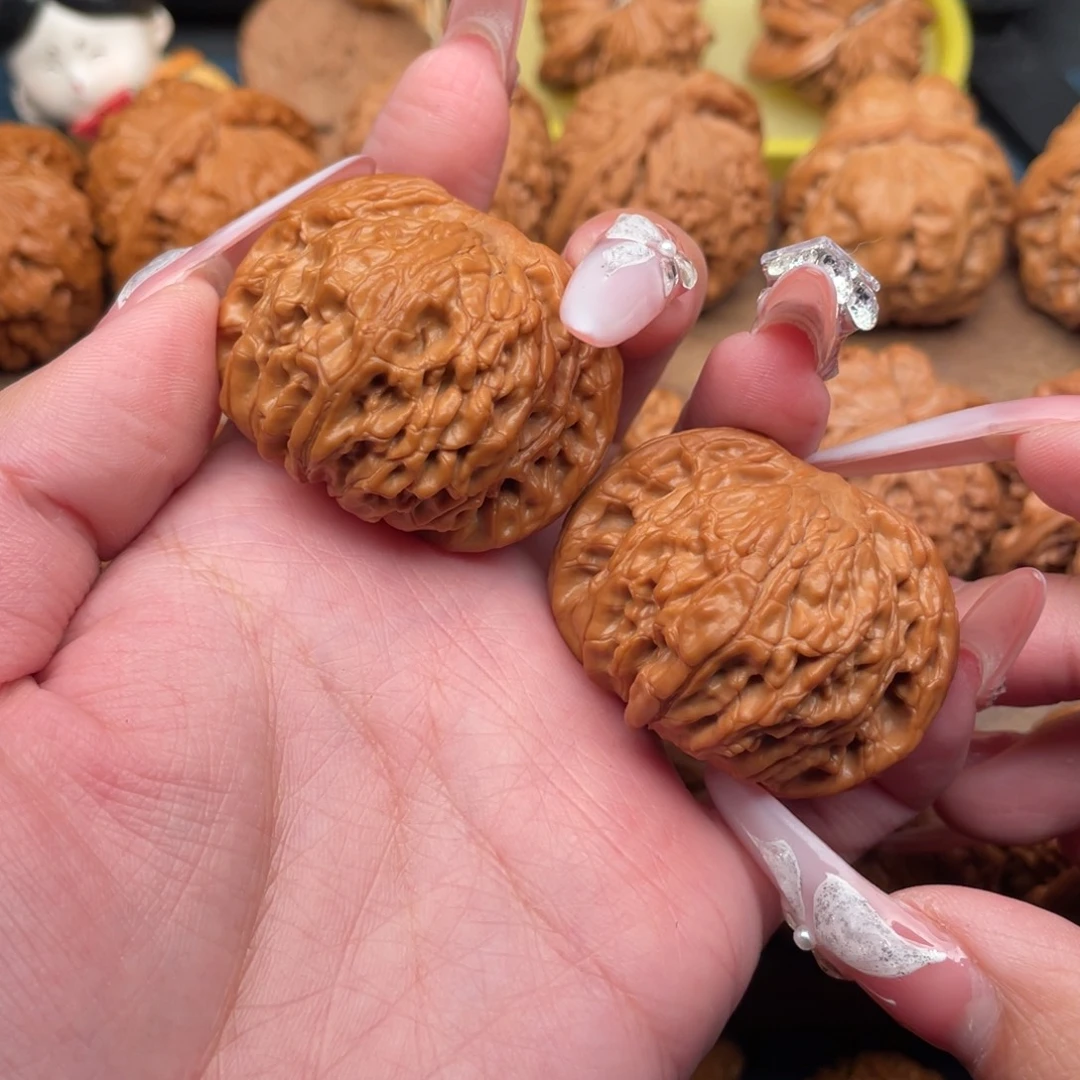 ****把件文玩核桃全品磨盘42.5