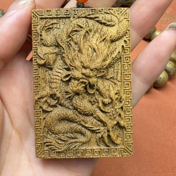 沉香吊坠馨安居沉香定制款