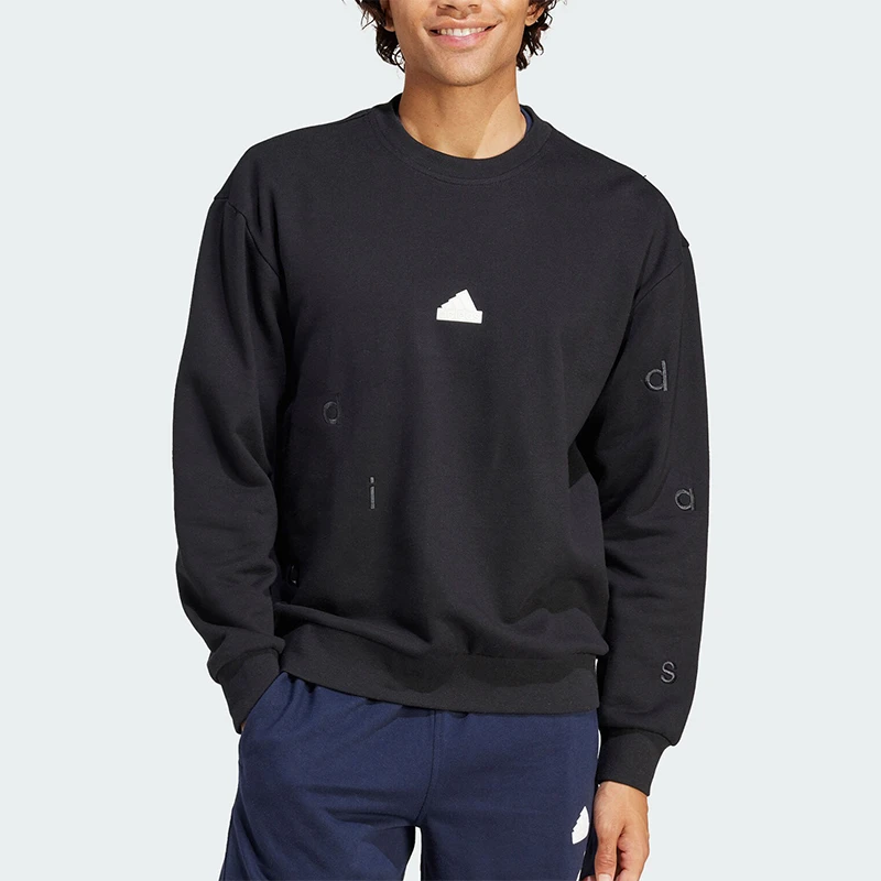 Adidas/阿迪达斯~春季新款男士运动休闲圆领卫衣IS2035