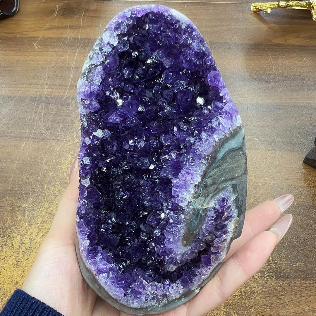 紫晶摆件未镶嵌福利