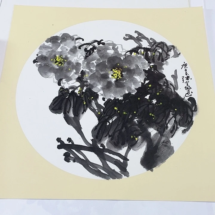 国画张圣敏先生纯手绘作品