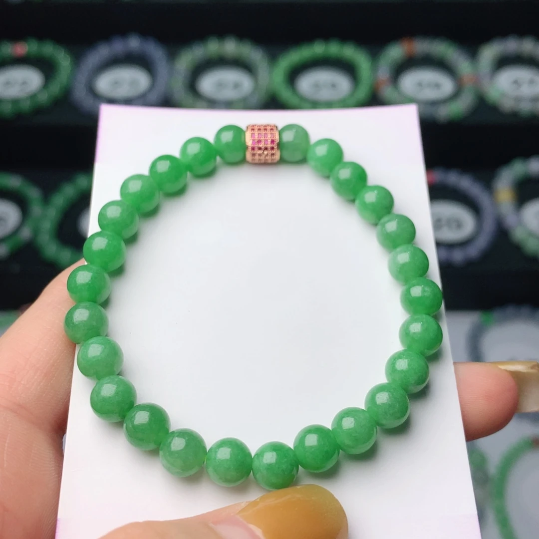 翡翠未镶嵌手链翡翠