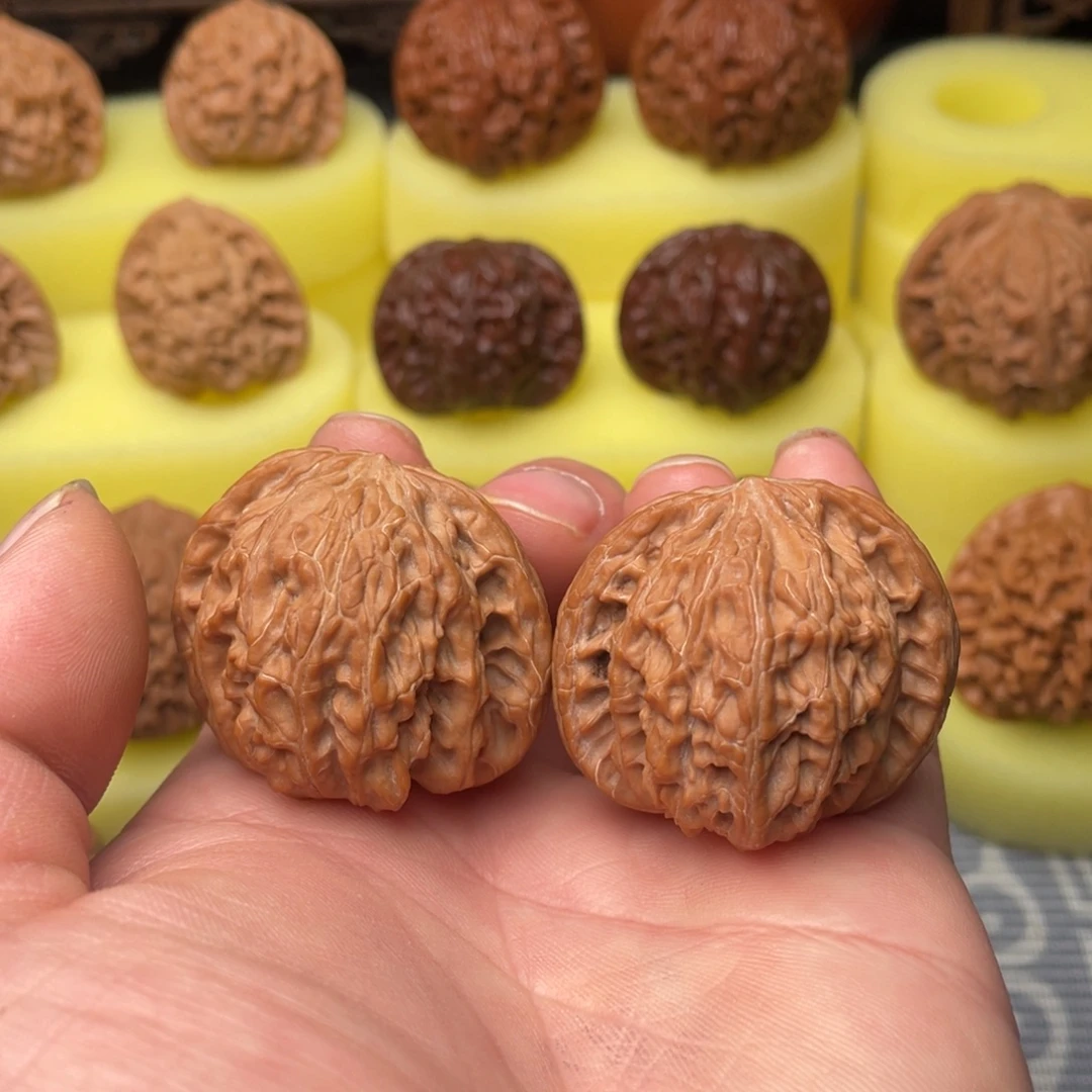 文玩核桃把件39全品蝴蝶磨编号888